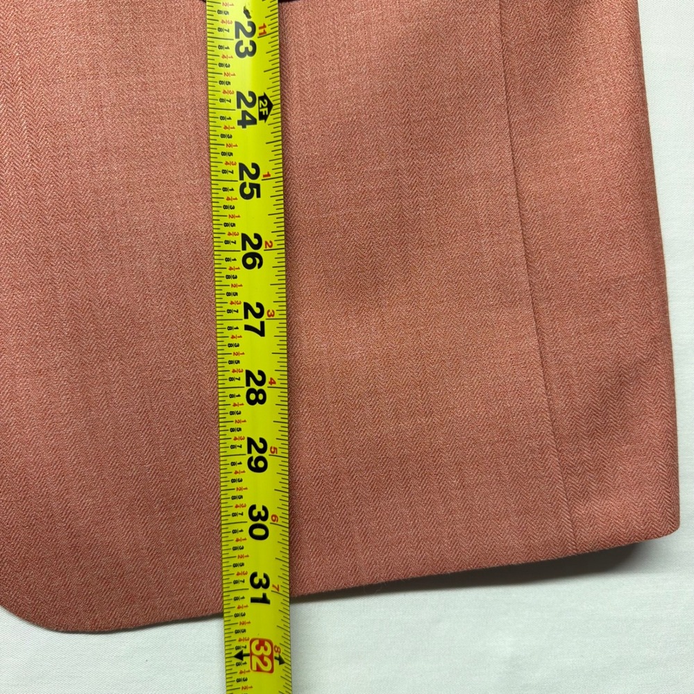 Austin Reed 41R Salmon Herringbone Sport Coat Blazer Union Made USA Wedding - Picture 14 of 15